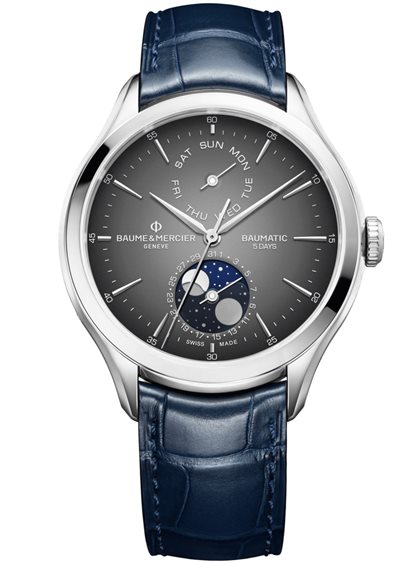Armbanduhr Baume & Mercier Herr Clifton Baumatic in Stahl M0A10548 - M0A10548